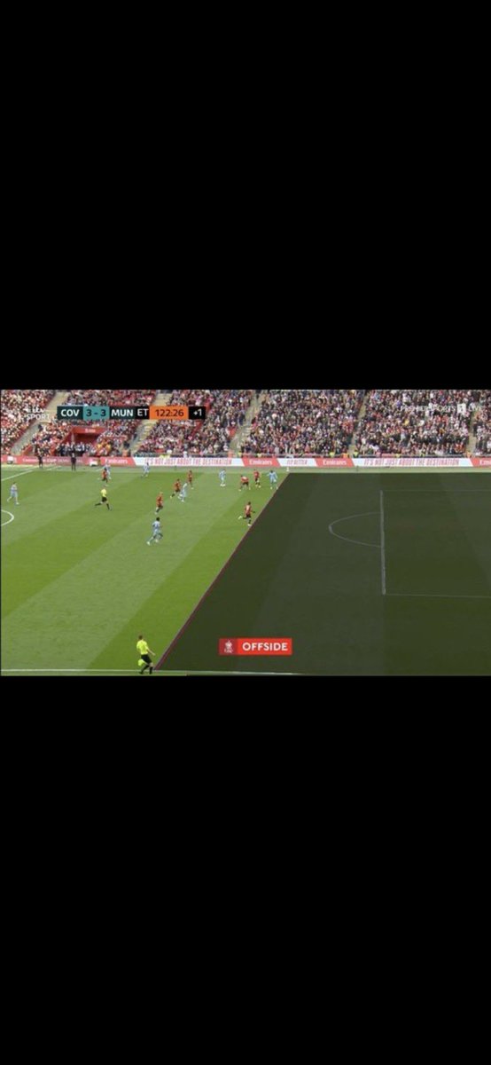 Utd getting to a Europa League Final because this was given as offside... #EuropaLeague #MUNATB
