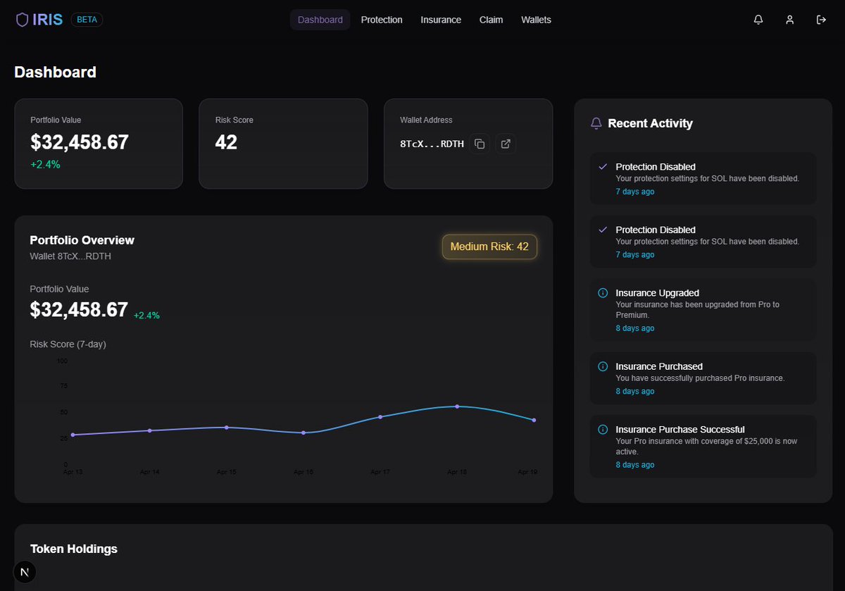 irisprotocol's tweet photo. Dev in the lab has been cooking,

Rate our UI interface.

Something's coming... https://t.co/b7NYRtwgw1