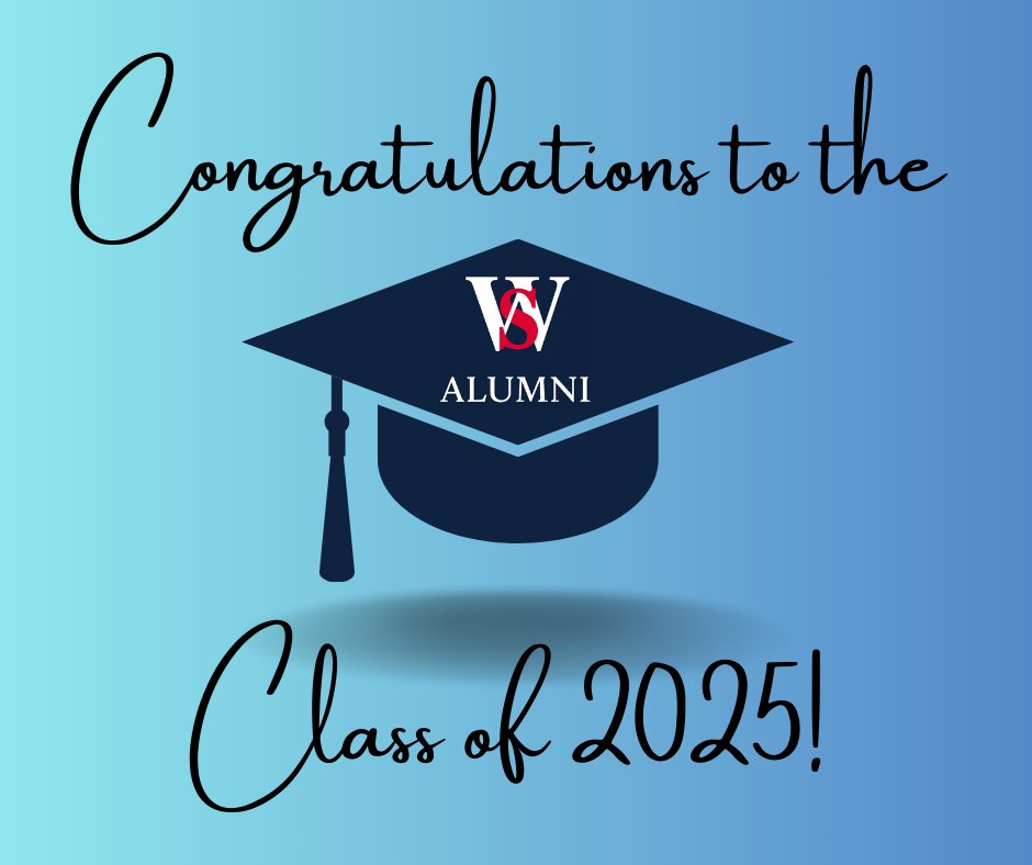 Congratulations to the graduating class of 2025! We welcome our newest members of the WS Alumni family! We can't wait to celebrate all of your upcoming accomplishments with you!