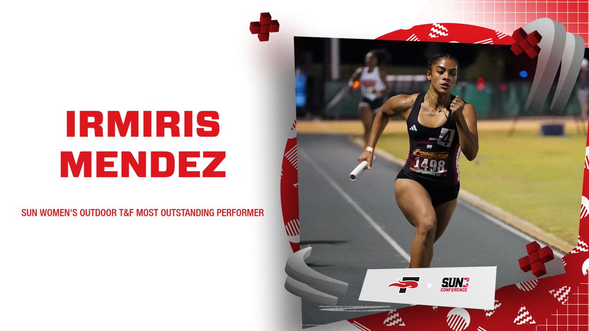 Southeastern Track & Field (@seufiretrack) on Twitter photo HUGE Congratulations to Irmiris Mendez for being named the 2025 <a href="/SunConference/">The Sun Conference</a> Women's Outdoor Track and Field Most Outstanding Performer!!
#FuelTheFire🔥 #TheRightWaytoPlay HUGE Congratulations to Irmiris Mendez for being named the 2025 <a href="/SunConference/">The Sun Conference</a> Women's Outdoor Track and Field Most Outstanding Performer!!
#FuelTheFire🔥 #TheRightWaytoPlay