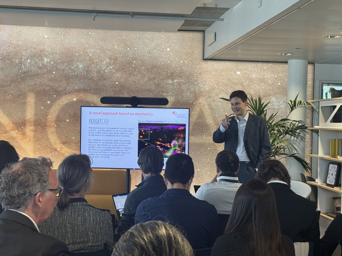 swissinnova's tweet image. 🤝 Strengthening international collaboration in life sciences innovation!
During #SwissBiotechDay 2025, we welcomed a global biopharma delegation at @parkbaselarea and @BiopoleLausanne, site of @SipWestEPFL.
🔗Read more: linkedin.com/feed/update/ur…
