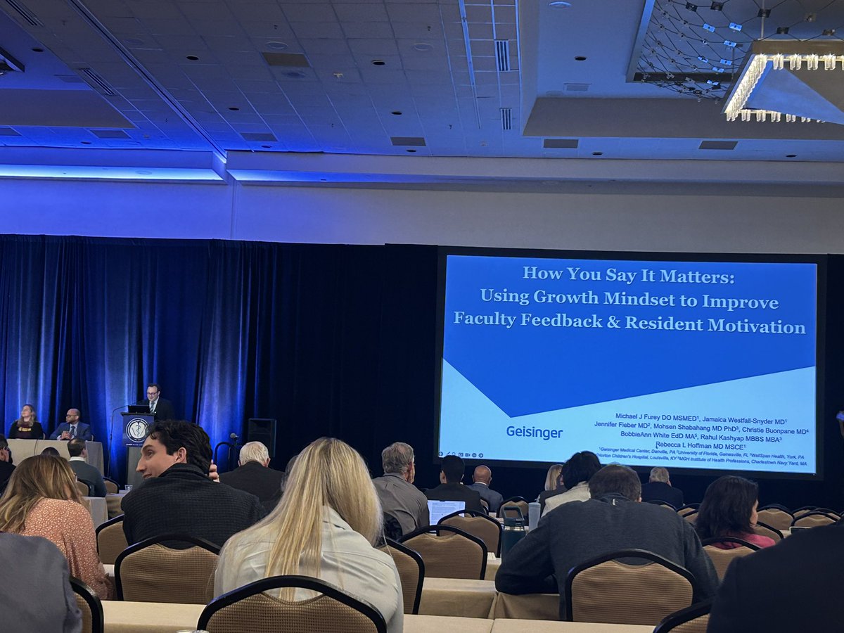 Becky Hoffman (@drbeckyhoffman) on Twitter photo How you say it DOES matter! Using growth mindset language in surgical training impacts motivation. #sew2025 Let us tell you how…<a href="/GeisingerRsrch/">Geisinger Research</a> How you say it DOES matter! Using growth mindset language in surgical training impacts motivation. #sew2025 Let us tell you how…<a href="/GeisingerRsrch/">Geisinger Research</a>