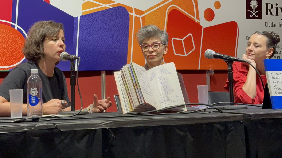📘Frida Kahlo volvió a decir presente en la Feria del Libro

Presentamos 'El diario de Frida Kahlo. Un íntimo autorretrato' junto a Laura Azcurra, Rocío Zambianchi y María Laura Rosa.

Un viaje a la intimidad de una artista que convirtió el dolor en arte.