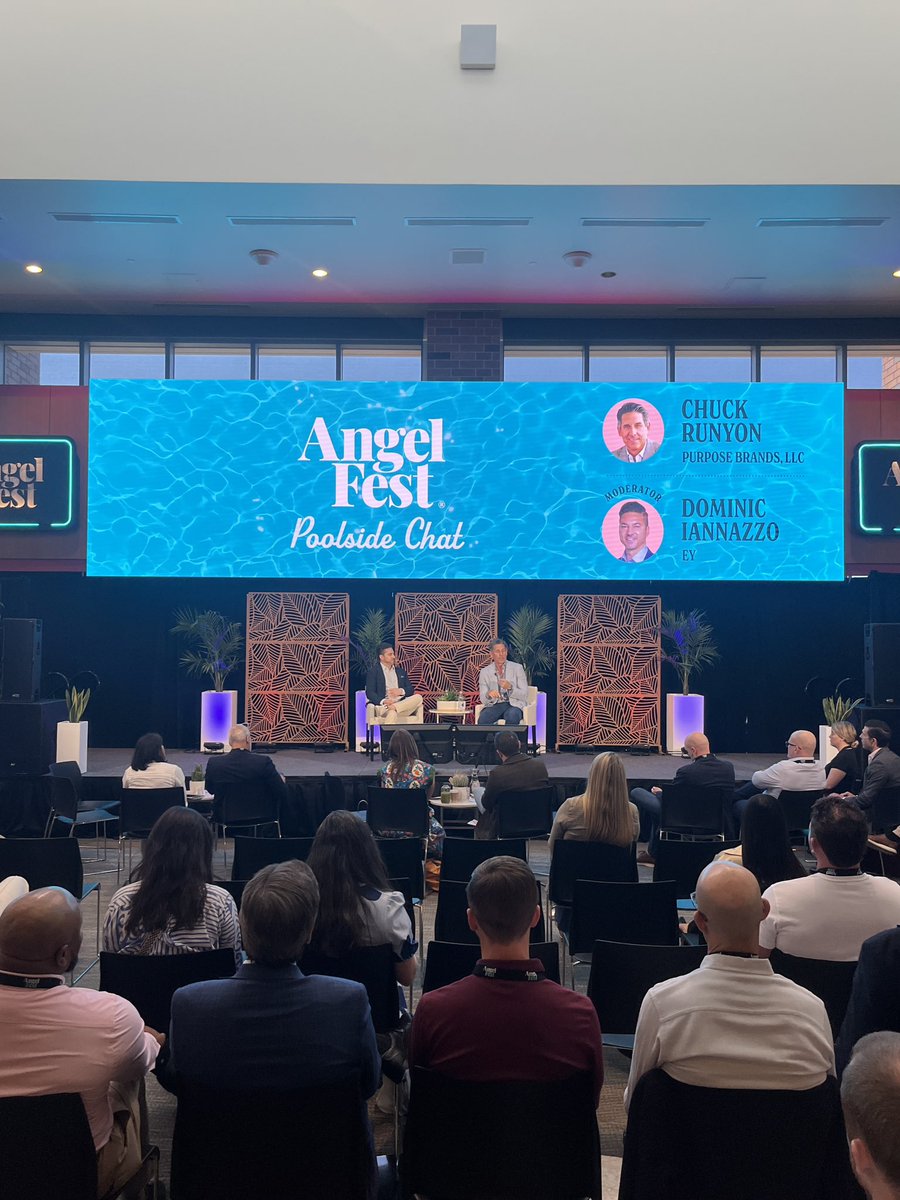 Groove Capital (@groovecap) on Twitter photo Chuck Runyon, co-founder of <a href="/AnytimeFitness/">Anytime Fitness</a> and moderator Dominic Iannazzo taking us poolside for a chat at #AngelFest2025: “It’s not just what we did, it’s how we did it.” 🏋🏽♂️💦 Chuck Runyon, co-founder of <a href="/AnytimeFitness/">Anytime Fitness</a> and moderator Dominic Iannazzo taking us poolside for a chat at #AngelFest2025: “It’s not just what we did, it’s how we did it.” 🏋🏽♂️💦