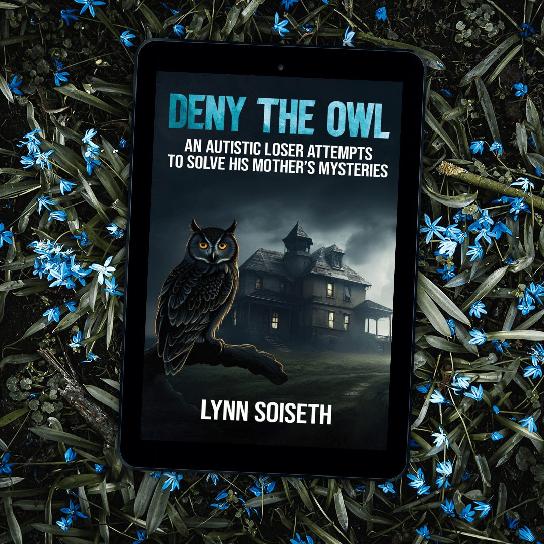 LynnSoiseth's tweet photo. Ever read a mystery where the narrator isn’t trying to solve the crime… but just trying to make sense of everything? 

𝐷𝑒𝑛𝑦 𝑡ℎ𝑒 𝑂𝑤𝑙 is weird, honest, and full of sharp edges 

→https://t.co/ISMr6sFEZJ 

#DenyTheOwl #MysteryReads #WhatToReadNext https://t.co/TMinj9ViXP
