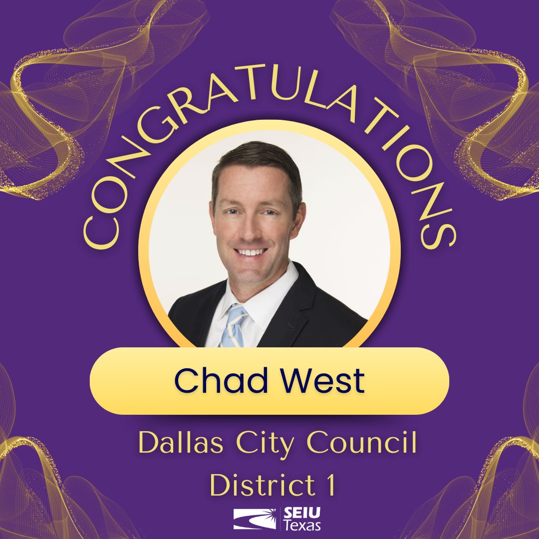 Congratulations to <a href="/ChadWestDallas/">Chad West</a> who has worked to make @Dallas a more accessible place where everyone can raise a family!