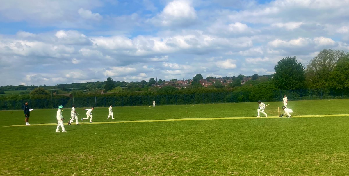 8 cricket: Lovely bowling from Walsh, Beg &amp; Faulkner helped restrict SJL to 111-3 before Carson (49*) &amp; Jeevaratnam (19) steered us through the bulk of the overs, allowing a total of 112-3 off 15.3. A 7 wicket win and into the next round of the Herts plate. #rpscricket 🏏