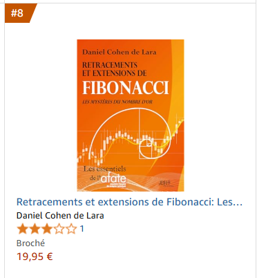 AfateNews's tweet photo. 2 des livres de Daniel Cohen de Lara dans la collection "Les essentiels de l'Afate" bien placés dans le hit parade des ventes de leur catégorie chez Amazon:
"Retracements et extensions de Fibonacci"
"Les chandeliers japonais"
#chandeliersjaponais #retracementsdefibonacci #afate https://t.co/IUmZQVl38f