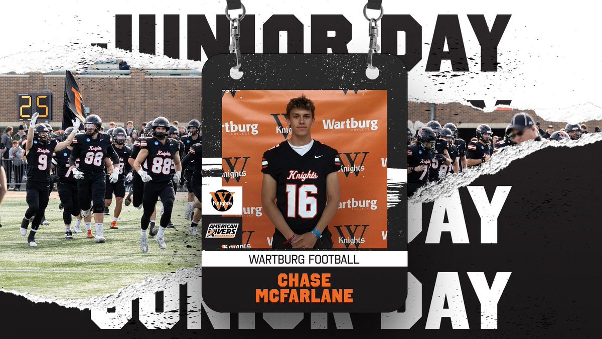 thanks for having me out for a great junior day visit
<a href="/Coach_Lape_/">Ethan Lape</a> <a href="/WartburgFB/">Wartburg Football</a>