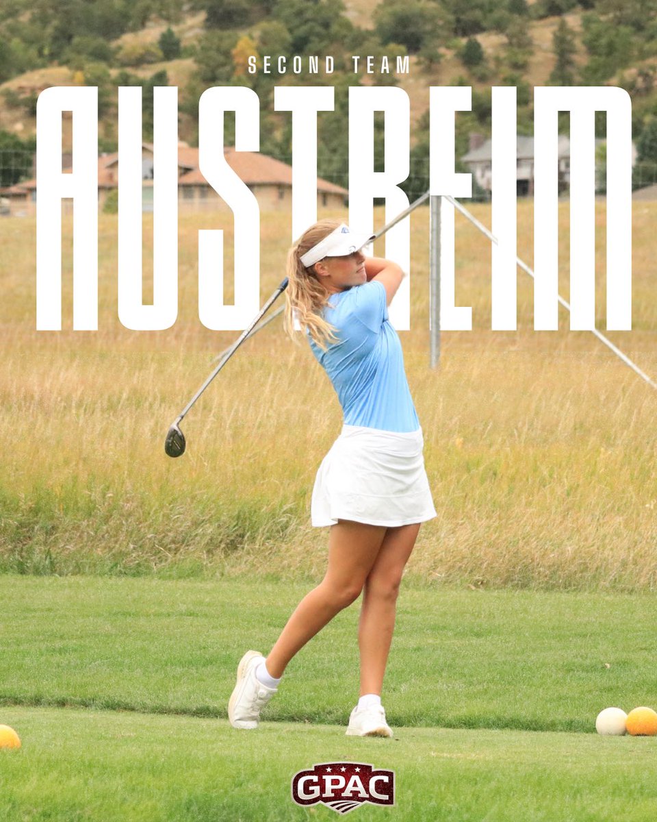 ⭐️GPAC All-Conference⭐️
➡️ Second Team ⬅️ 

🎓 Junior
📍 Brookings, S.D. 

📰 tinyurl.com/mrxeps7y

#RollTige 🐯 | <a href="/DWUGolf_/">Dakota Wesleyan Golf</a>
