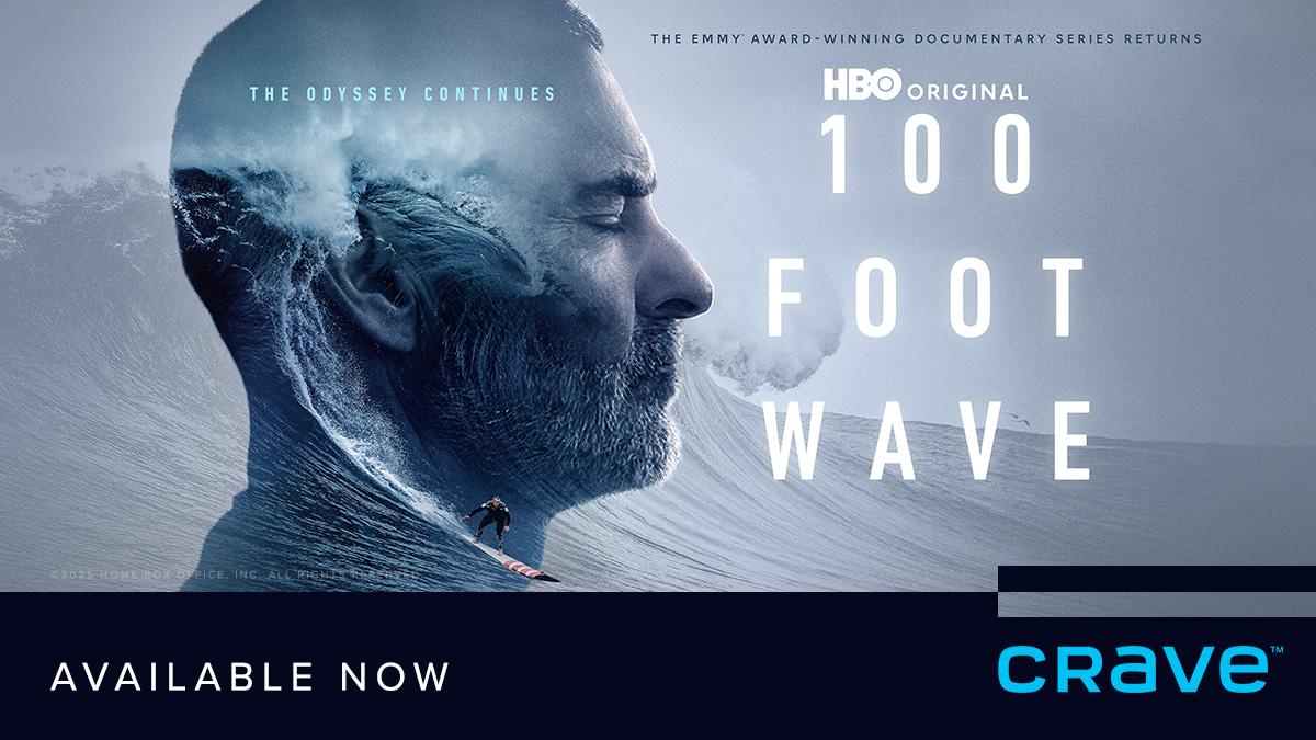 🌊A documentary miniseries revolving around surfer Garrett McNamara as he travels to Portugal with the goal of conquering a 100-foot wave. Stream now on Carve.

 ❗️ Add a Crave theme pack to your VMedia TV package to watch: vmedia.ca/en/tv/2252

#crave #vmediatv #streaming