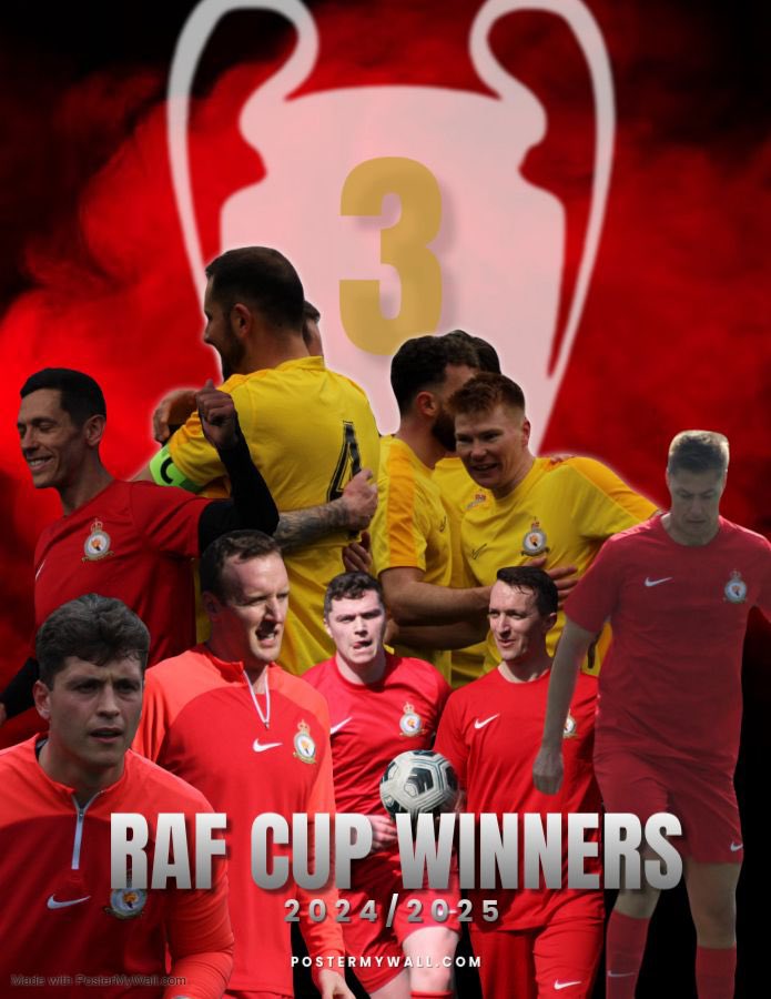RAFBoulmerFoot1's tweet image. #AndAgain

RAF Boulmer are your 2025 RAF Cup
Champions‼️⚽️

COME ON!! 

#ITBB #RAFBoulmer @rafboulmer