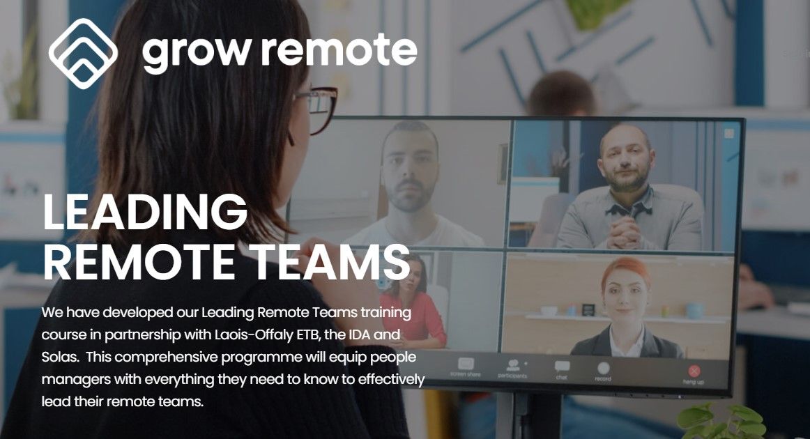 Enterprise Ireland (@entirl) on Twitter photo The Leading Remote & Hybrid Teams programme, developed by <a href="/GrowRemoteIrl/">Grow Remote</a> in partnership with <a href="/laoisoffalyetb/">Laois and Offaly ETB</a>, <a href="/IDAIRELAND/">IDA Ireland</a> and <a href="/SOLASFET/">SOLAS</a>, has been designed for managers who are new to remote and hybrid leadership, or who want to optimise the productivity and culture of their The Leading Remote & Hybrid Teams programme, developed by <a href="/GrowRemoteIrl/">Grow Remote</a> in partnership with <a href="/laoisoffalyetb/">Laois and Offaly ETB</a>, <a href="/IDAIRELAND/">IDA Ireland</a> and <a href="/SOLASFET/">SOLAS</a>, has been designed for managers who are new to remote and hybrid leadership, or who want to optimise the productivity and culture of their