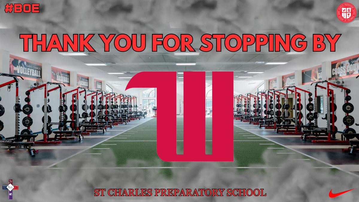 St Charles Football (@stcharlesfball) on Twitter photo Thank you <a href="/WittFootball/">Wittenberg Football</a> for stopping by to recruit our student-athletes. #BoE | #ChooseStCharles Thank you <a href="/WittFootball/">Wittenberg Football</a> for stopping by to recruit our student-athletes. #BoE | #ChooseStCharles