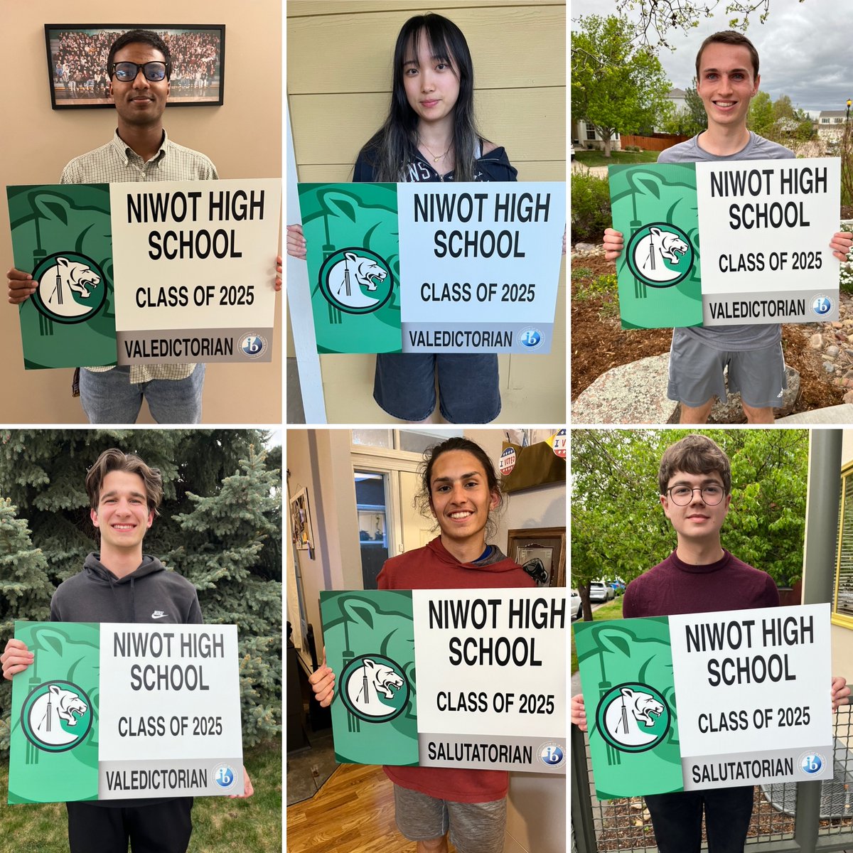 Niwot High School (@niwoths) on Twitter photo Congrats Class of '25 Valedictorians Rohit Das, Katherine Cui, Ben Gabrielson & James O'Hara, & Salutatorians Mohi Bauer & Jack McGuirk! We salute their scholarship, hard work & bright futures!
<a href="/SVVSDsupt/">SVVSDsupt</a> <a href="/SVVSD/">St. Vrain Valley Schools</a> <a href="/SvvsdSchuh/">Kristopher Schuh</a> <a href="/niwotathletics/">Niwot Athletics</a> <a href="/SunsetMiddle/">Sunset Middle School</a> <a href="/SVVSD_NHS_IB/">Elzbieta Wozniak-Towlen, Ed.D.</a>
<a href="/lefthandvc/">Left Hand Valley Courier</a> Congrats Class of '25 Valedictorians Rohit Das, Katherine Cui, Ben Gabrielson & James O'Hara, & Salutatorians Mohi Bauer & Jack McGuirk! We salute their scholarship, hard work & bright futures!
<a href="/SVVSDsupt/">SVVSDsupt</a> <a href="/SVVSD/">St. Vrain Valley Schools</a> <a href="/SvvsdSchuh/">Kristopher Schuh</a> <a href="/niwotathletics/">Niwot Athletics</a> <a href="/SunsetMiddle/">Sunset Middle School</a> <a href="/SVVSD_NHS_IB/">Elzbieta Wozniak-Towlen, Ed.D.</a>
<a href="/lefthandvc/">Left Hand Valley Courier</a>