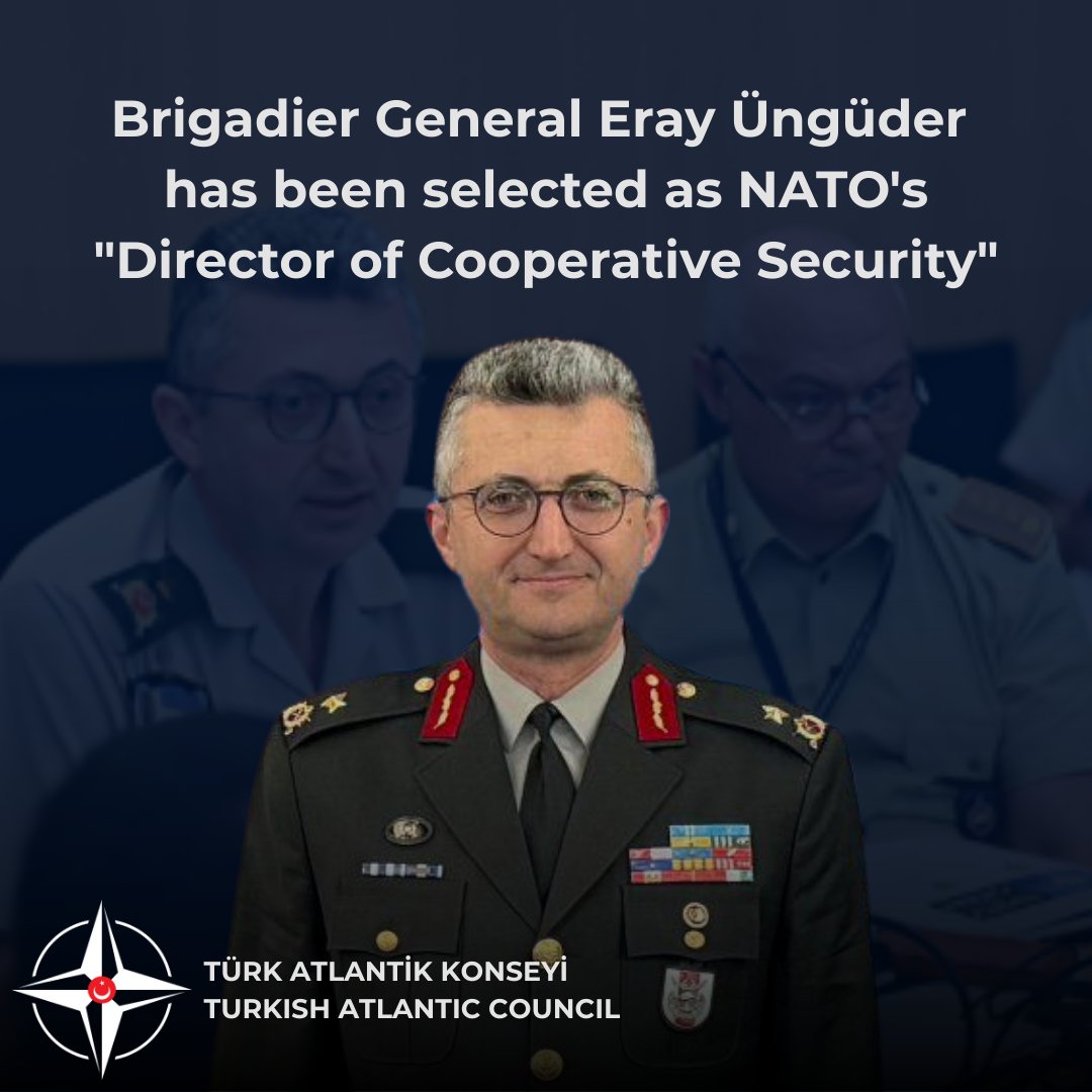 Tuğgeneral Eray Üngüder, NATO “İş Birliği ile Güvenlik Direktörü” olarak atanmıştır. 

Bu atama ülkemizin NATO içerisindeki konumunu ve ittifak için önemini bir kez daha göstermektedir. 

Tuğgeneral Üngüder’i yeni görevinden ötürü tebrik ediyor, bu önemli vazifede kendisine