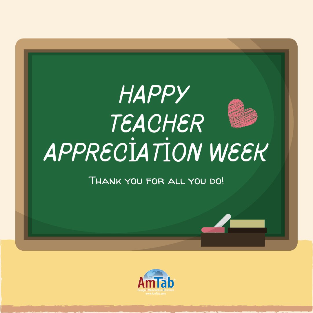 📚✨ This Teacher Appreciation Week, AmTab proudly celebrates the educators who inspire, innovate, and shape our future every day.

#TeacherAppreciationWeek