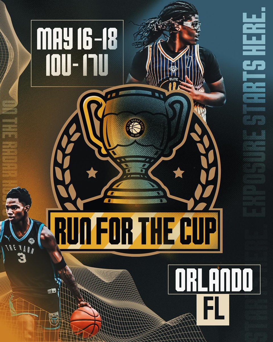 Ross Van De Griek (@rossvdg14) on Twitter photo Run For The Cup Florida (Hosted by <a href="/OTRHoops/">On the Radar Hoops Events</a>)
📅: May 16-18, 2025
📍: Orlando, FL
✅ Elite Competition
✅ Live Streamed Games
✅ Multiple Scouting Services
✅ National Media
✅ Post-Event Articles
✅ Social Media Content
⬇️ INFO: ontheradarhoops.com/the-run-for-th…
<a href="/OntheRadarHoops/">Shun Williams</a> Run For The Cup Florida (Hosted by <a href="/OTRHoops/">On the Radar Hoops Events</a>)
📅: May 16-18, 2025
📍: Orlando, FL
✅ Elite Competition
✅ Live Streamed Games
✅ Multiple Scouting Services
✅ National Media
✅ Post-Event Articles
✅ Social Media Content
⬇️ INFO: ontheradarhoops.com/the-run-for-th…
<a href="/OntheRadarHoops/">Shun Williams</a>