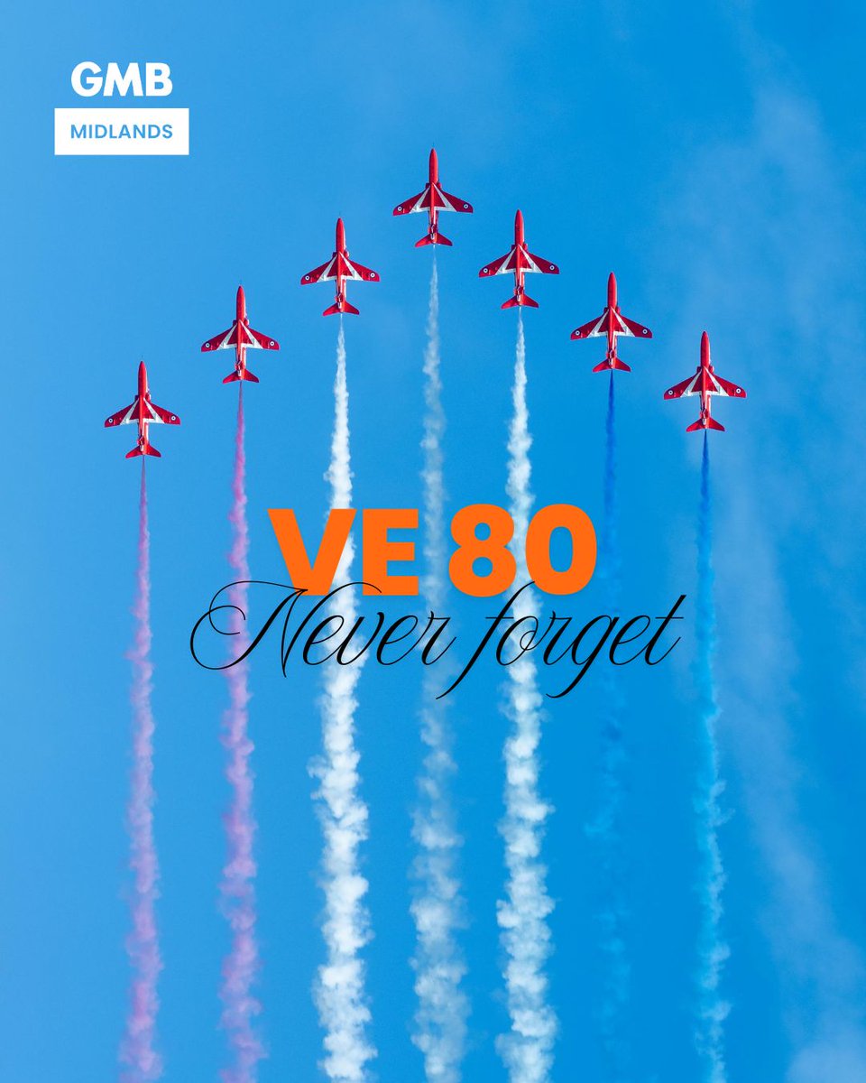 We will never forget. #VEDay80
