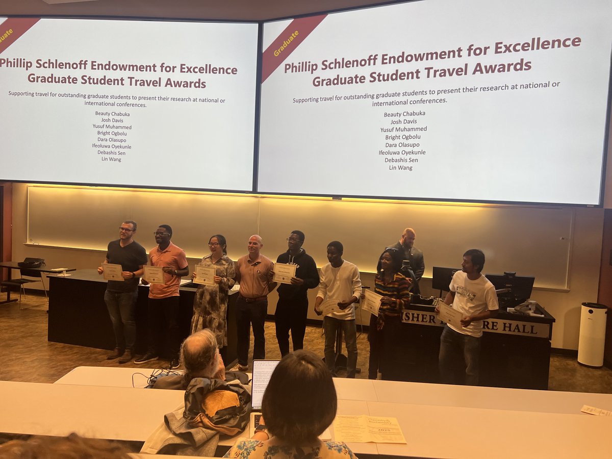 Congratulations to @Ifeoluwa Peter Oyekunle on your recent publication and for receiving the Travel Award—well deserved!

pubs.rsc.org/en/Content/Art…