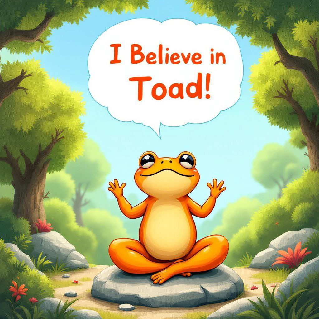 ToadS0L's tweet image. Believe in something🐸🧡

$TOAD $SOL