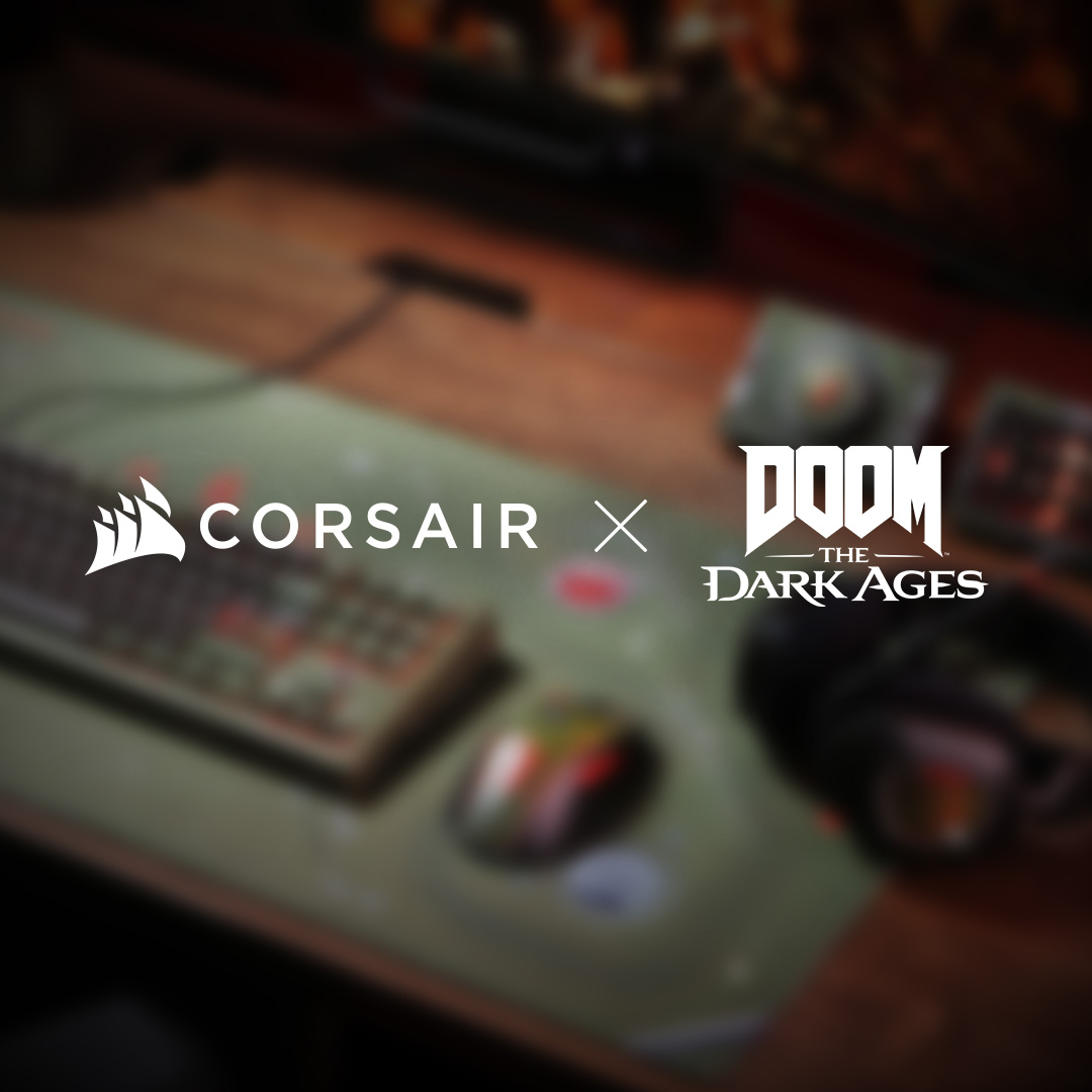 On May 13th, gear forged in Hell breaks loose.
CORSAIR x <a href="/DOOM/">DOOM</a>: The Dark Ages collab is coming.