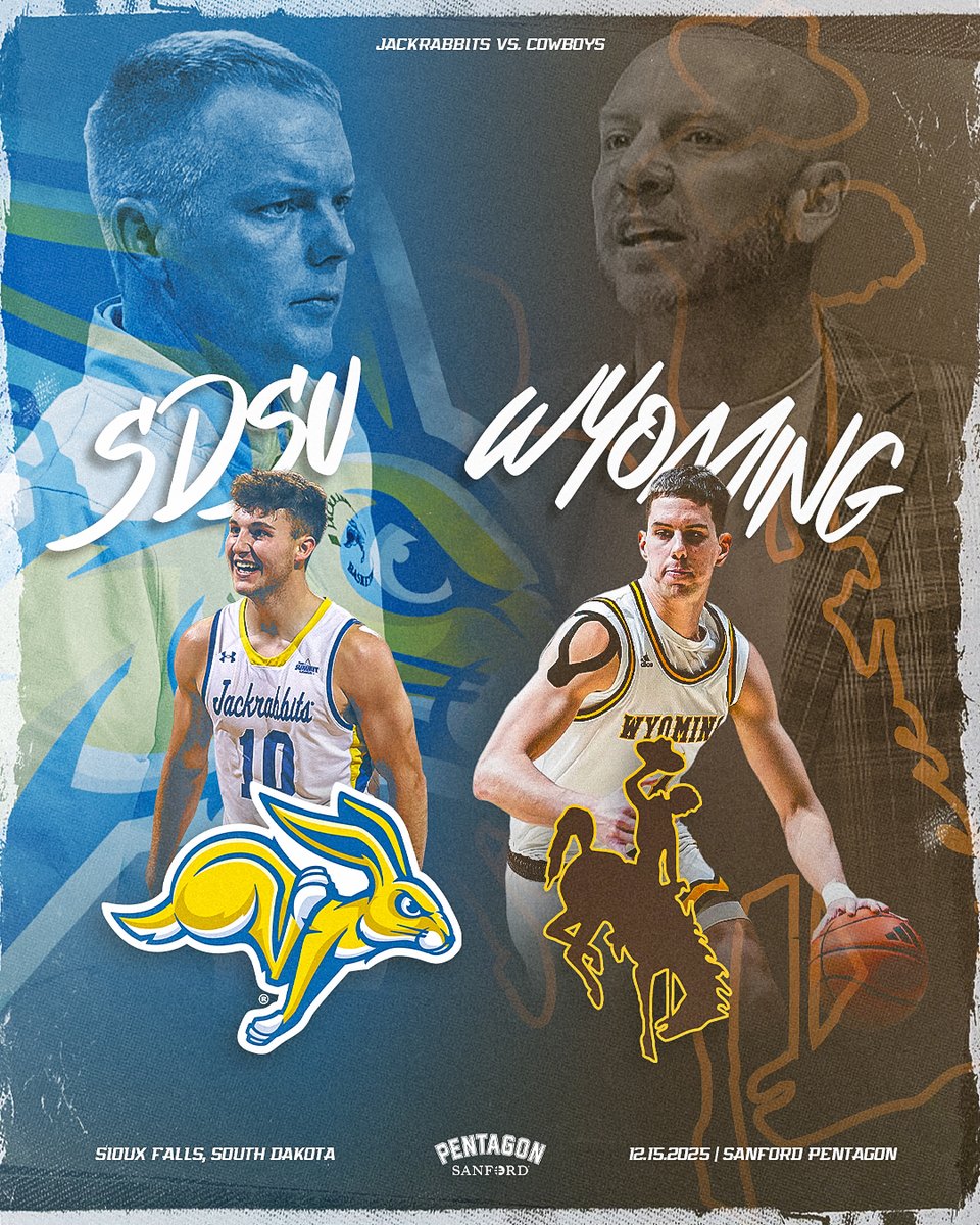Sanford Sports Complex (@sanford_complex) on Twitter photo JUST IN: <a href="/GoJacksMBB/">Jackrabbit Men’s Basketball</a> is returning to the Sanford Pentagon when they play <a href="/wyo_mbb/">Wyoming Cowboy Basketball</a> in a non-conference matchup on Dec. 15. Ticket sales info TBA.
Read more: bit.ly/3GKmDXm
#SanfordSports JUST IN: <a href="/GoJacksMBB/">Jackrabbit Men’s Basketball</a> is returning to the Sanford Pentagon when they play <a href="/wyo_mbb/">Wyoming Cowboy Basketball</a> in a non-conference matchup on Dec. 15. Ticket sales info TBA.
Read more: bit.ly/3GKmDXm
#SanfordSports