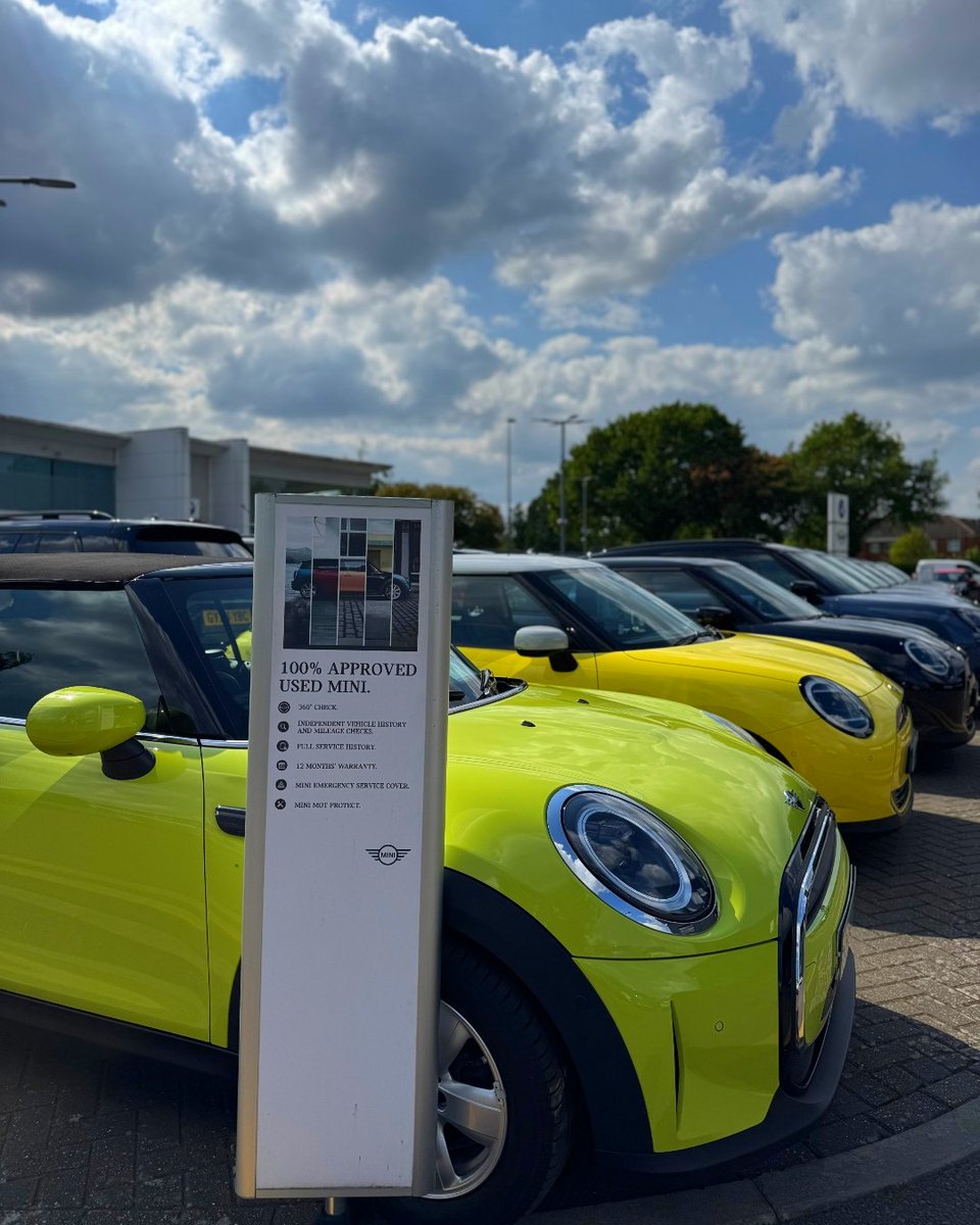 Yellow Car, No Returns! 💛

You spotted it – now it's yours... rules are rules 😉

This Approved Used MINI is waiting to brighten your driveway.

Book a test drive today.

#VinesMINI  #MINIApprovedUsed