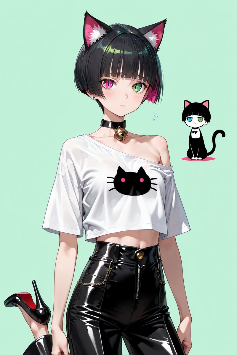 #これを見た人はネコ耳付けた女の子を貼る