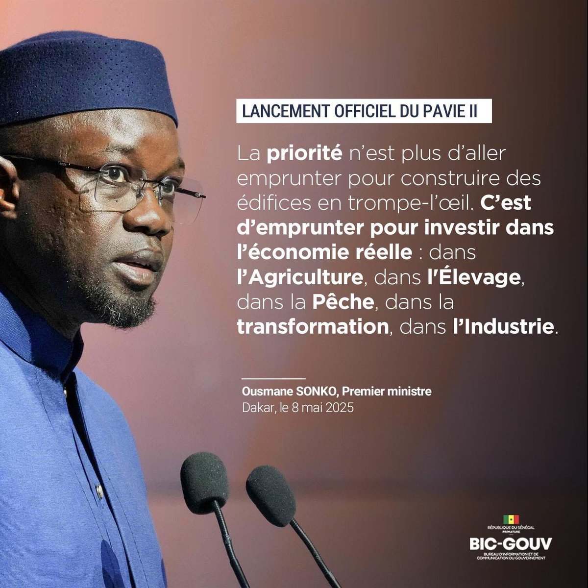 MaitreTour46034's tweet photo. De la logique d’urgence à la logique de durabilité ; 
De la fixation sur le cosmétique vers le focus sur les résultats ; 
Impact économique et social rek ! 

#Senegal2050 https://t.co/6w4Gatwpzo