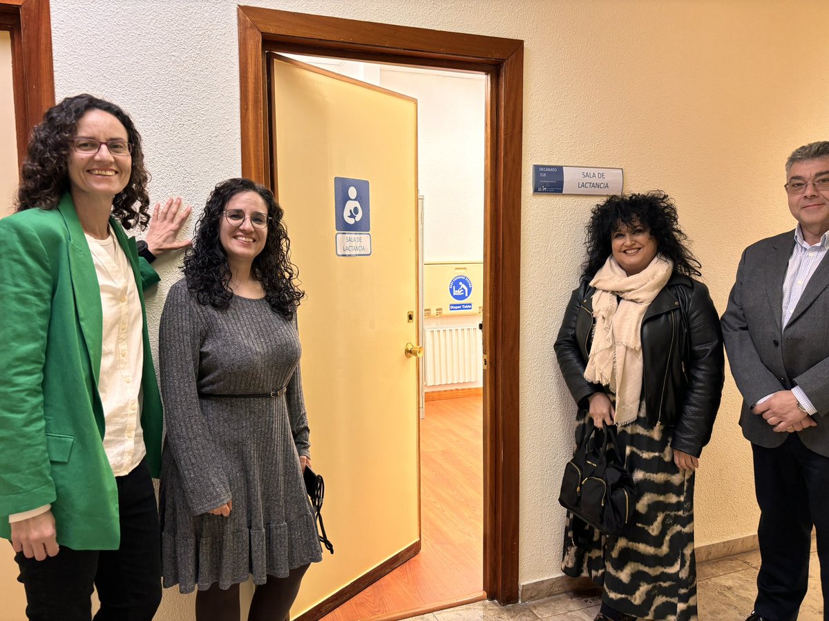Seguimos avanzando en igualdad y conciliación en la <a href="/UAM_Madrid/">UAM Autónoma Madrid</a> gracias al decano <a href="/manchisan64/">Manuel Chicharro</a> y a todo su equipo por su apoyo y su sensibilidad para adecuar una sala de lactancia en la <a href="/CienciasUAM/">Facultad de Ciencias</a> en sus sedes de Ciencias y Biología, respectivamente.