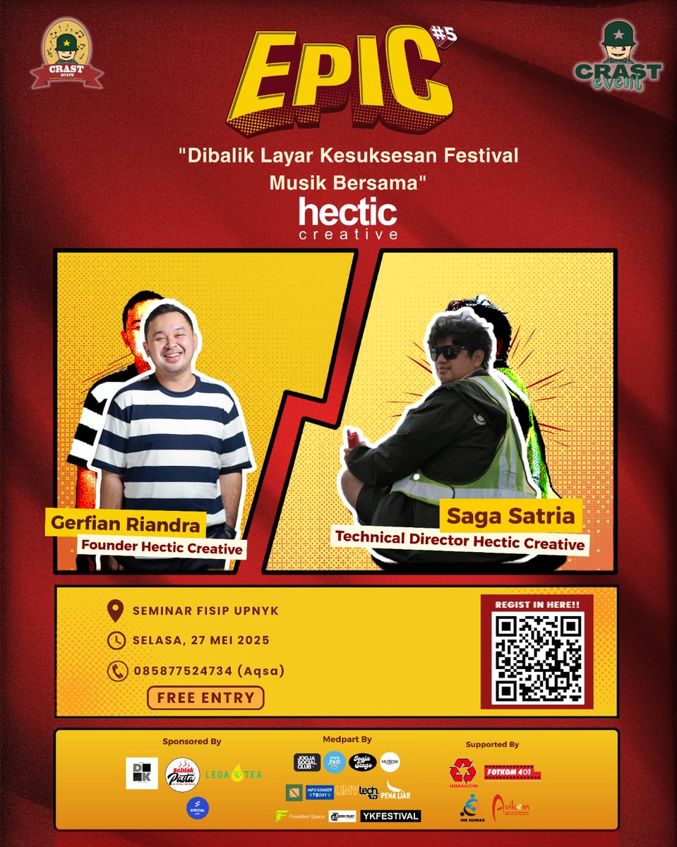 kloevys's tweet photo. halo ilkom upnvy 25 atau calon ilkom upnvy 25 (yg nemu twt ini di search bar) dan tertarik sama event festival musik bisa regist di https://t.co/eZK2vXQT0U https://t.co/wN7bZ8hKxL