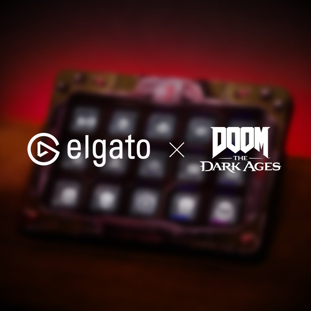 Mark your calendars - we'll see you in Hell. 😏

Elgato x DOOM: The Dark Ages collab is coming next week.