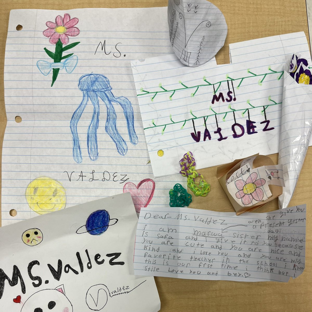 Silvia Valdez (@smvaldezv) on Twitter photo Best Teacher Appreciation Day when you receive letters and gifts from a kids that are not your students!!!! <a href="/BES_Cowboys/">Bradfield Elementary</a> Best Teacher Appreciation Day when you receive letters and gifts from a kids that are not your students!!!! <a href="/BES_Cowboys/">Bradfield Elementary</a>