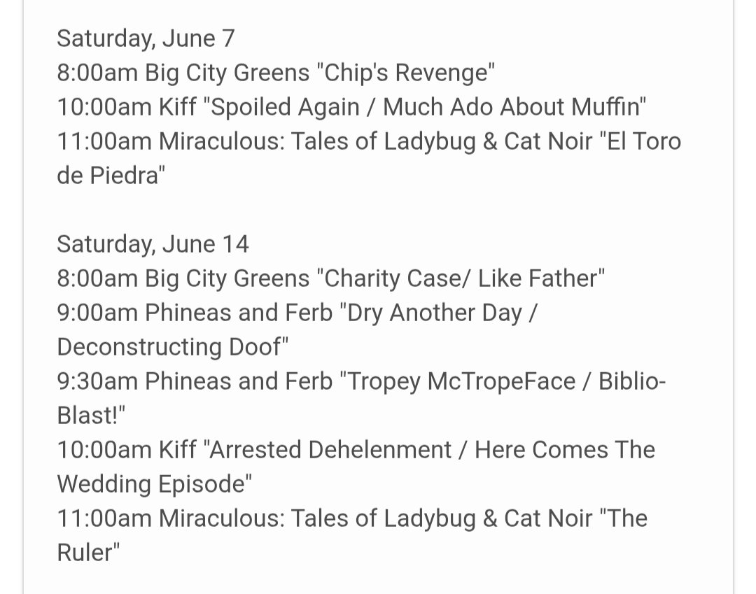 ShadowMoth33's tweet image. New dates/ Disney Channel USA