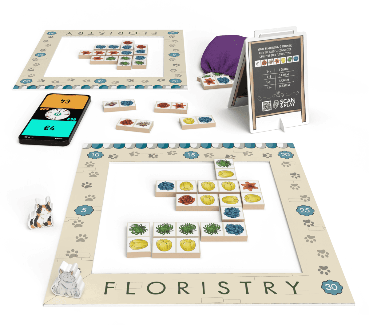 GamesLoreUK's tweet photo. Floristry is a quick, app-driven auction game for two flower shop owners.

Hotly Anticipated. Pre-orders open now!

https://t.co/aWYqF9PZTs

#tabletop #boardgames #gameslore #boardgame #floristry #preorder https://t.co/N5nOc5Ocfp