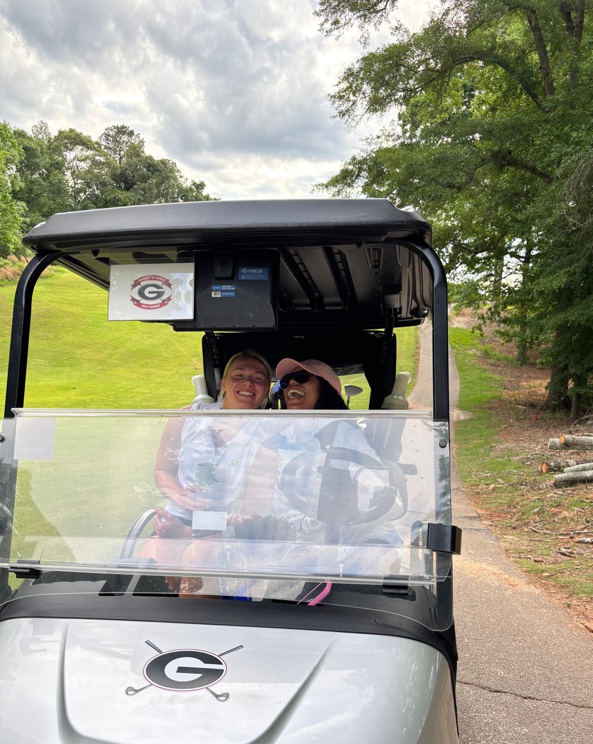 Golf isn’t just for the pros, and it’s definitely not just for the guys! Grab a friend and swing by the course. Whether you’re trying to improve your game or just having fun, let’s tee up! ⛳🏌️‍♀️#UGAGolfCourse