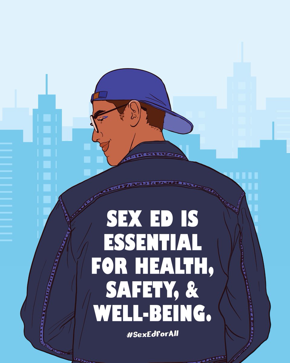 It's #SexEdForAll Month, but accessing sex ed has been increasingly difficult for young people. Young people have the right to receive the information and skills they need to protect their health. 💪✨