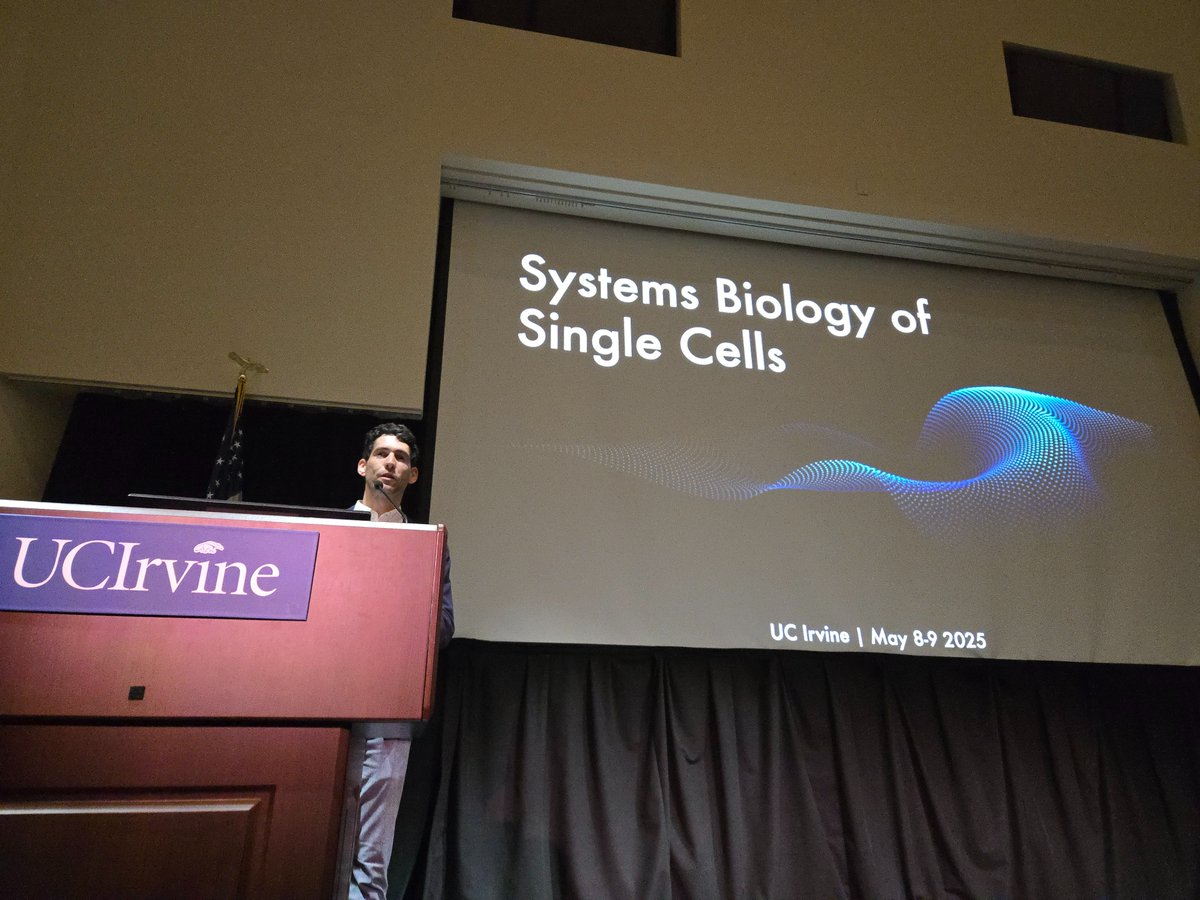 GallowayLabMIT's tweet image. Systems Biology of Single Cells!

Let&apos;s go! #sysbio

Adam MacLean has led the organization of a beautiful program!!!