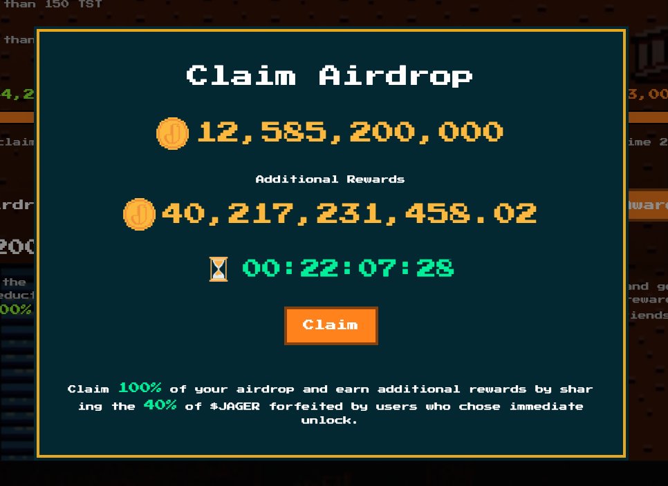 $JAGER just dropped an LP bomb 💣
$40K in → $1K in 1h → $10K overnight
And that’s just the beginning

👉jiager.live/meme

#AlphaLeak  #JagerFi #CryptoFarm #PassiveIncome $QQQ