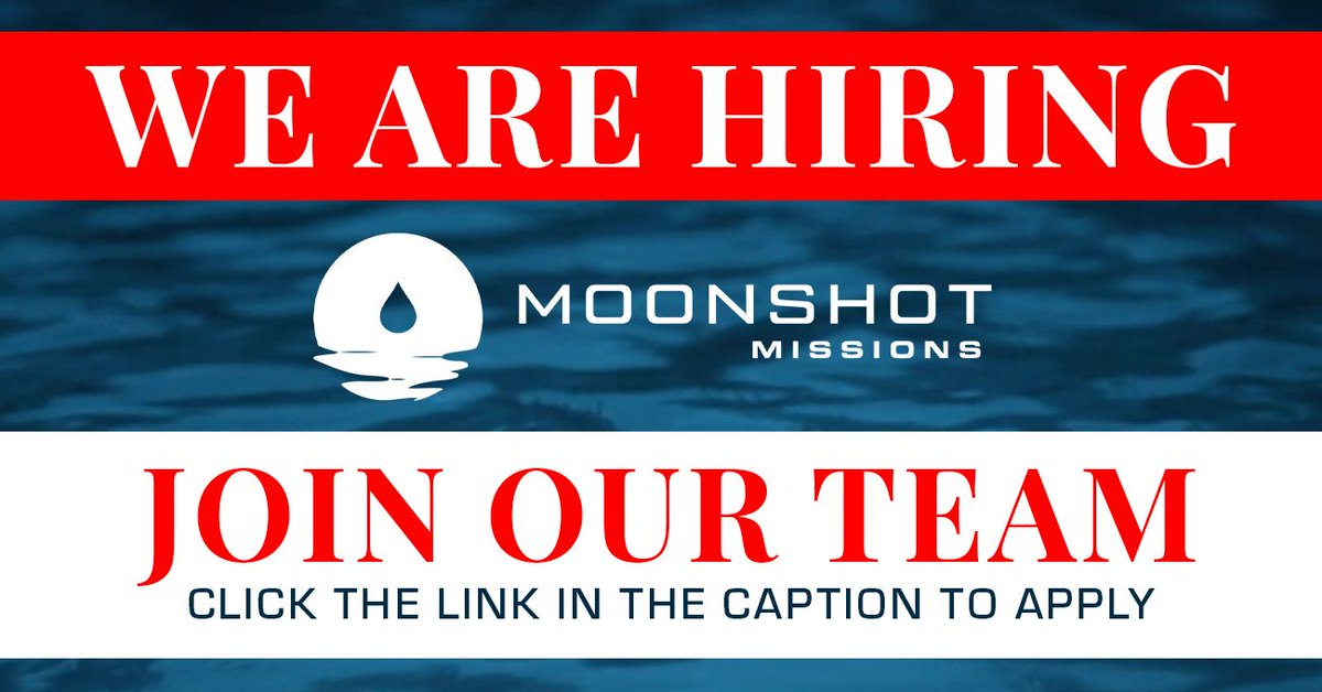 Join Our Team!
 
We are currently #hiring for the following position:
💧 #Utility Advisor - Eastern United States
 
Apply here: 
🔗 moonshotmissions.org/careers 
 
#NowHiring #Careers #Utilities