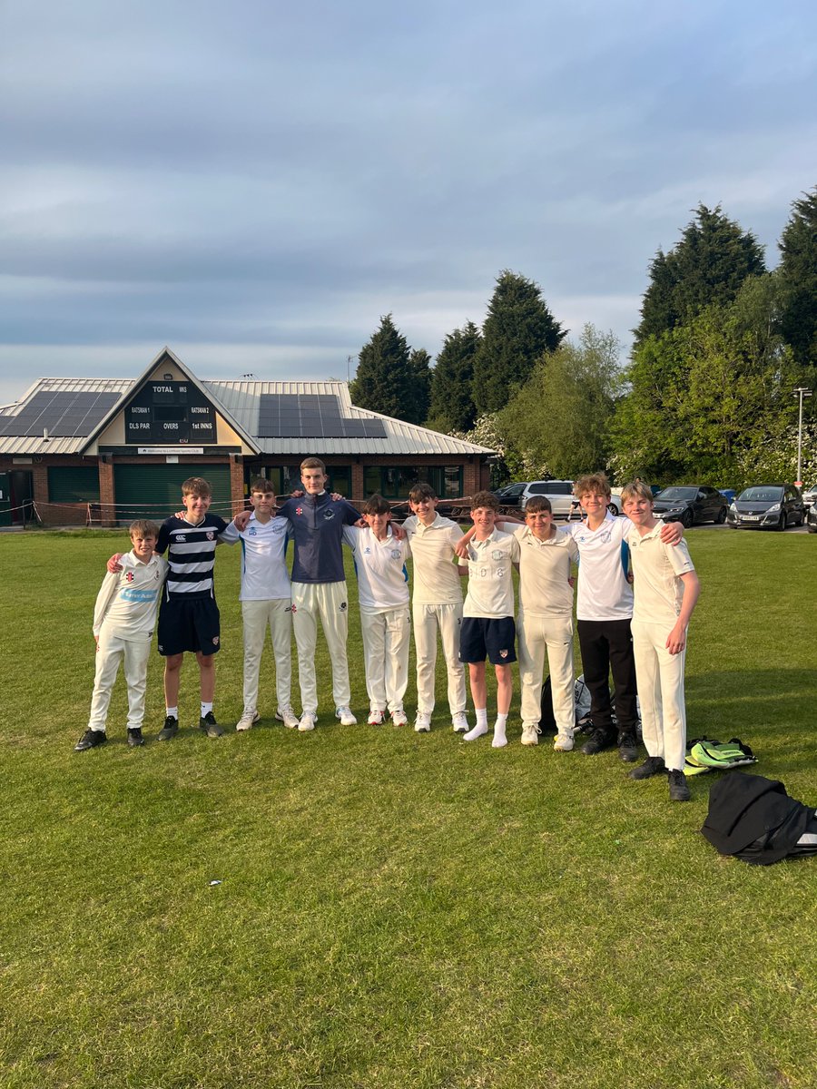 Last night our U15 cricketers travelled to Lichfield CC to face the Cathedral school. Both teams played some good Cricket with Cathedral coming out on top. Runs for Harry Danby and wickets to share among the team. 

MoM - Aleks Kowalczyk