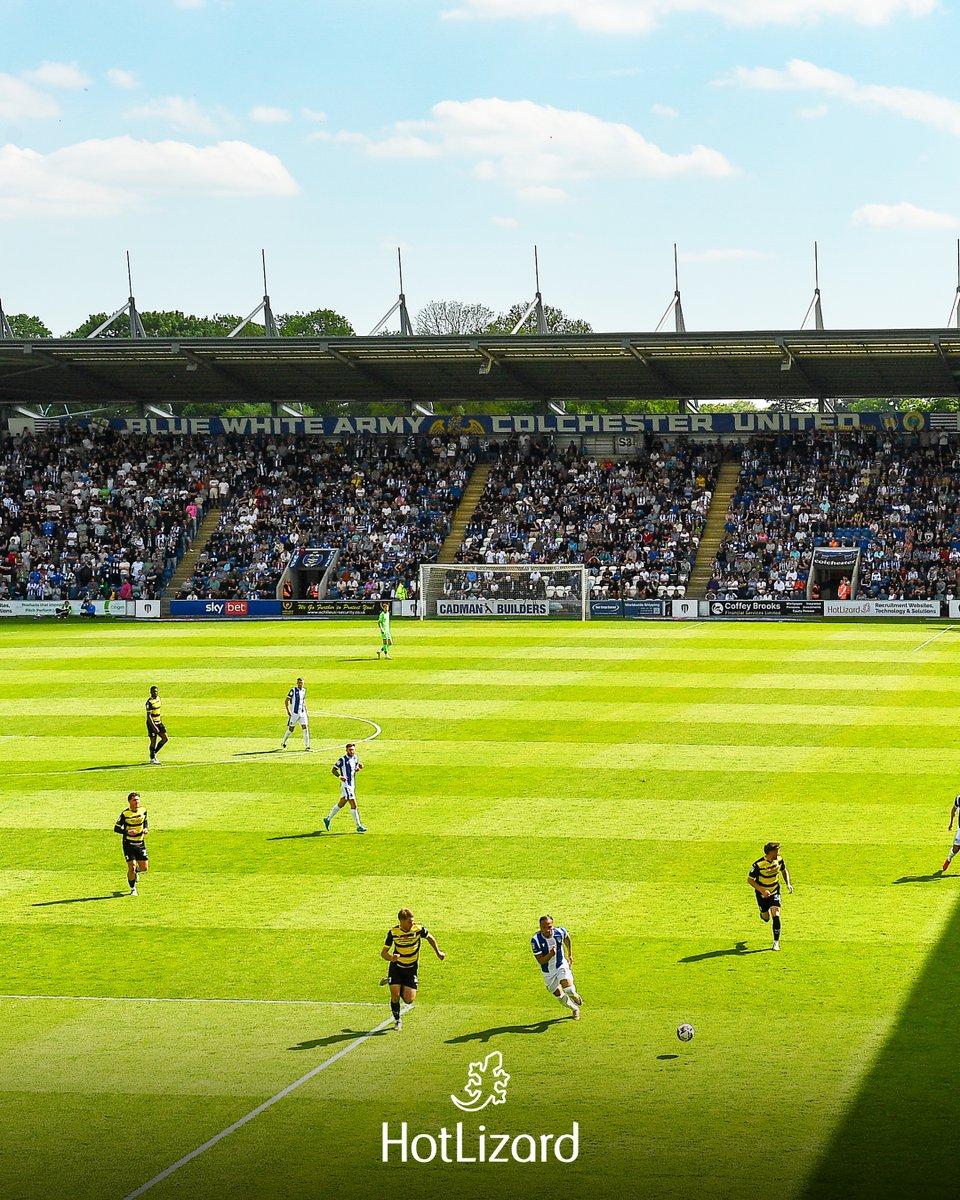Colchester United FC (@colu_official) on Twitter photo Another sold-out South Stand last Saturday.
Yet more incredible backing from our <a href="/BWA1937/">Blue White Army</a> 🔵⚪️
#ColU | #WeAreUnited Another sold-out South Stand last Saturday.
Yet more incredible backing from our <a href="/BWA1937/">Blue White Army</a> 🔵⚪️
#ColU | #WeAreUnited
