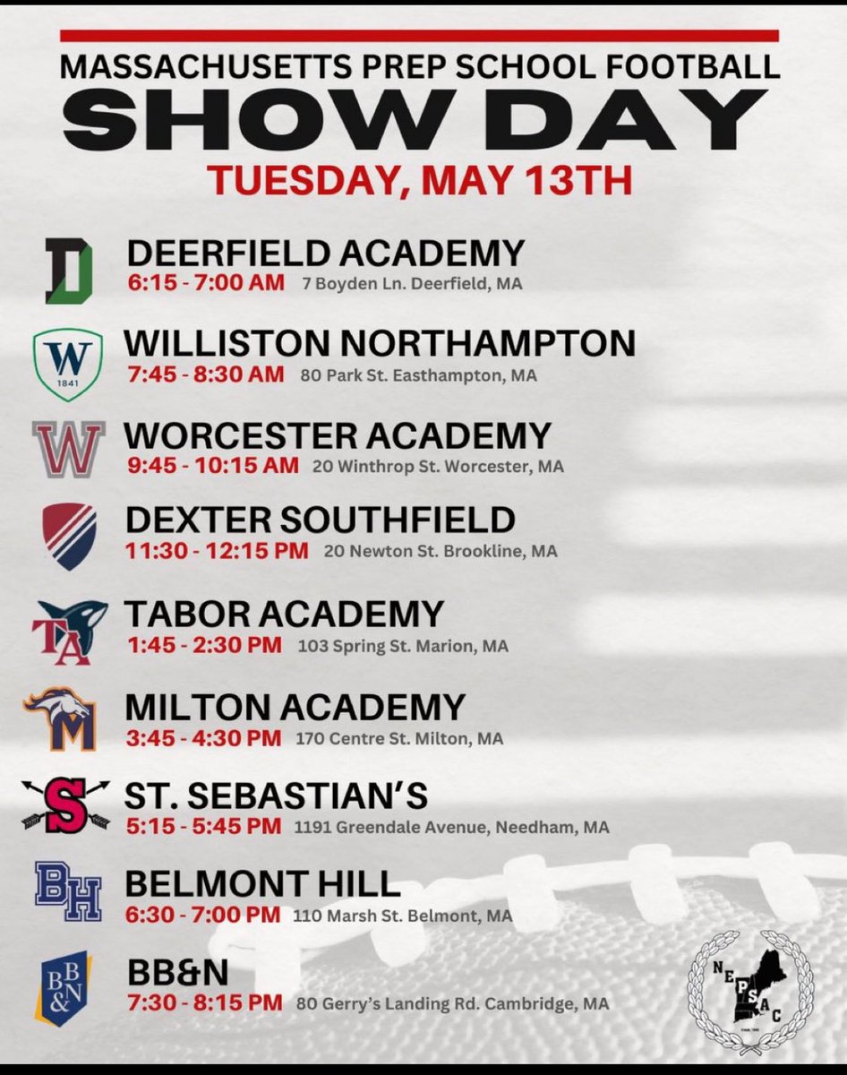 Ben Taglianetti 2027 OL (@bentaglianetti) on Twitter photo Coaches, come check out my teamates and I on May 13th at 7:45 for our Showcase Day! <a href="/WillistonFB/">Williston Football</a> <a href="/coachbeats/">Tommy Beaton</a> Coaches, come check out my teamates and I on May 13th at 7:45 for our Showcase Day! <a href="/WillistonFB/">Williston Football</a> <a href="/coachbeats/">Tommy Beaton</a>