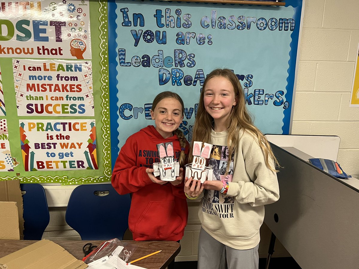 Working on building our combined Volume sculptures! @bcsdhuntington