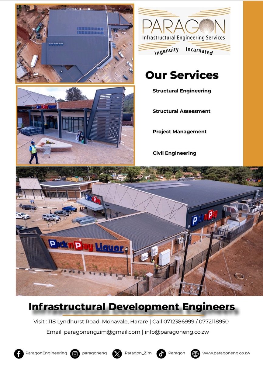 Paragon Engineering (@paragon_zim) on Twitter photo 