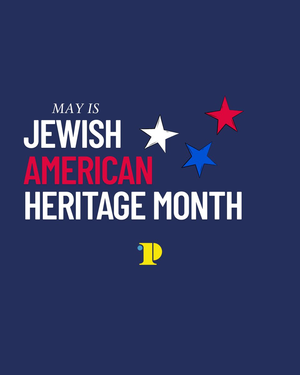 May is Jewish American Heritage Month! 🇺🇸✡️