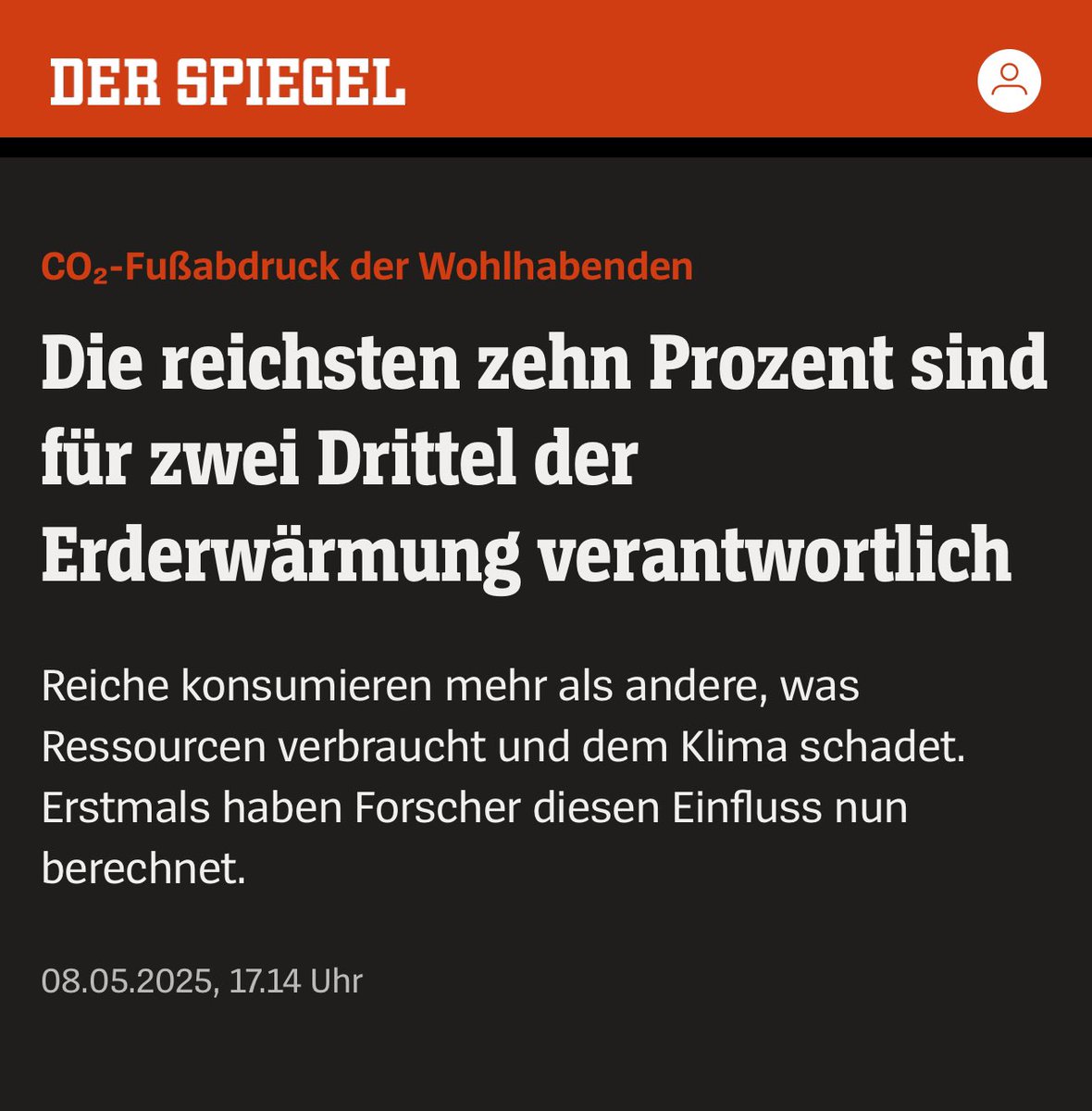 FabioDeMasi's tweet image. Die CO2 Bepreisung trifft überproportional Menschen, die einen geringeren ökologischen Fußabdruck als die Reichsten haben und ihr Verhalten mangels Alternativen oft gar nicht anpassen können, während sie die Reichsten nicht juckt. 

„Frühere Studien haben gezeigt, dass es…