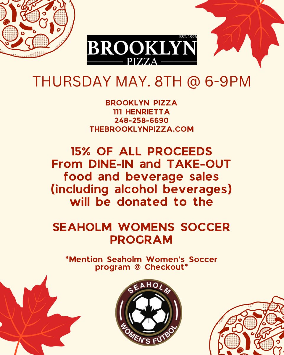 SeaholmWomensFutbol (@seaholmwfutbol) on Twitter photo <a href="/MaplesSoftball/">Seaholm Maples Softball</a> <a href="/TheMapleForest/">THE FOREST</a> <a href="/Bill_Watson19/">Bill Watson</a> Make sure you come up to <a href="/Brooklyn_Pizza/">BrooklynPizza</a> after the came to celebrate your victory! <a href="/MaplesSoftball/">Seaholm Maples Softball</a> <a href="/TheMapleForest/">THE FOREST</a> <a href="/Bill_Watson19/">Bill Watson</a> Make sure you come up to <a href="/Brooklyn_Pizza/">BrooklynPizza</a> after the came to celebrate your victory!
