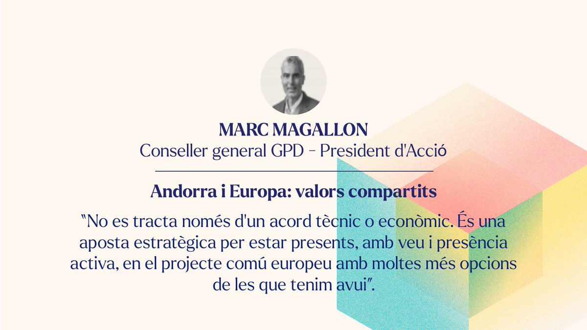 ✍🏼 Article d'opinió de <a href="/MarcMagallon/">Marc Magallon Font</a>, president de <a href="/Som_Accio/">ACC!Ó</a> → ow.ly/6qx750VPoF8 #AcordUE